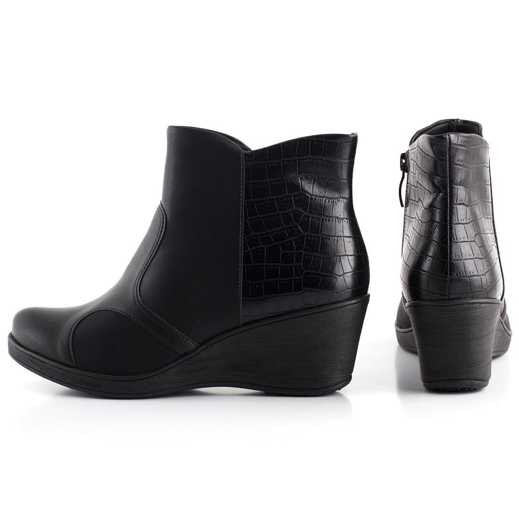 Piccadilly Ref: 180168 Women Fashion Maxitherapy Innovative Ankle Boot Med Heel