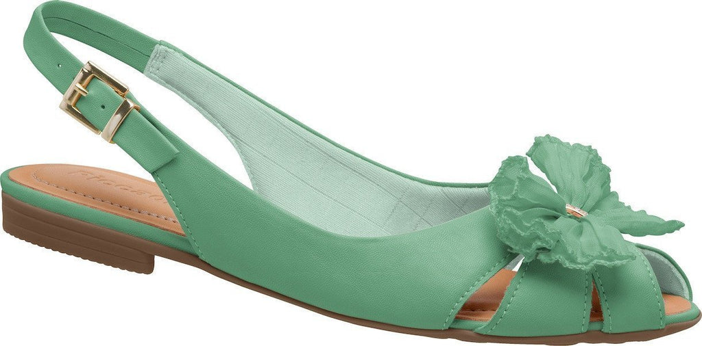 Piccadilly 509018-338 Women Comfortable Flat Sandal Green
