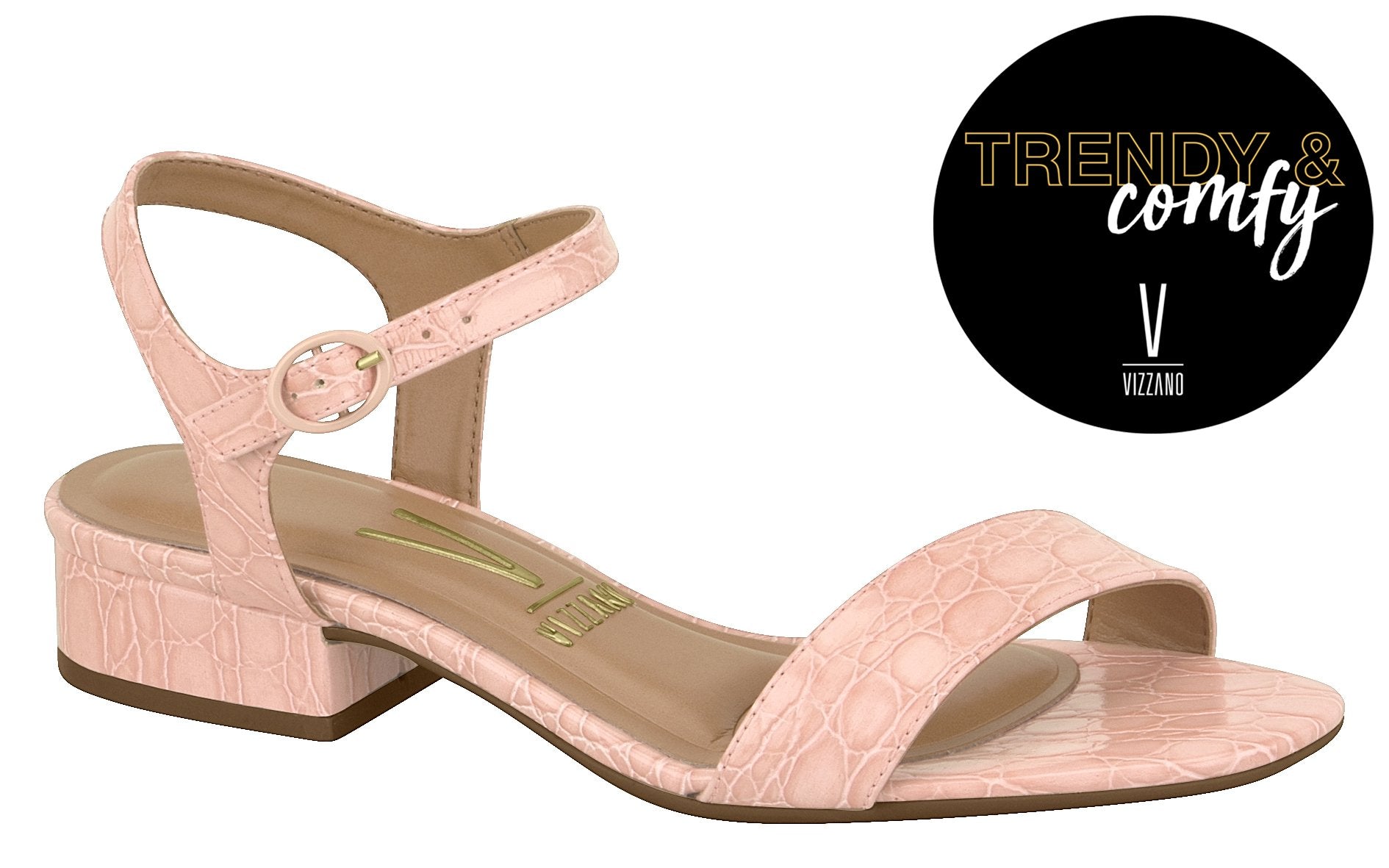 Vizzano Women Brazilian Classic Sandals in Peach