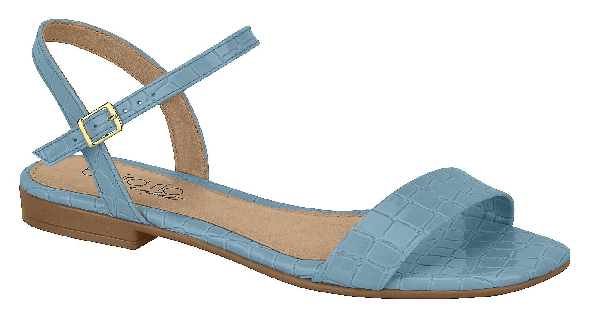 Vizzano 8328.121 Women Brazilian Classic Sandals in Croco Blue – Piccadilly  Shoes US