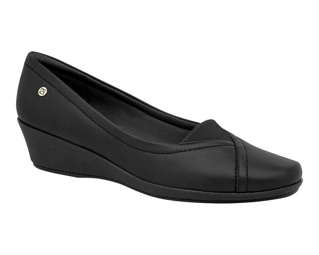 Piccadilly Ref: 143164 Business Court Wedge Shoe Heel in Black