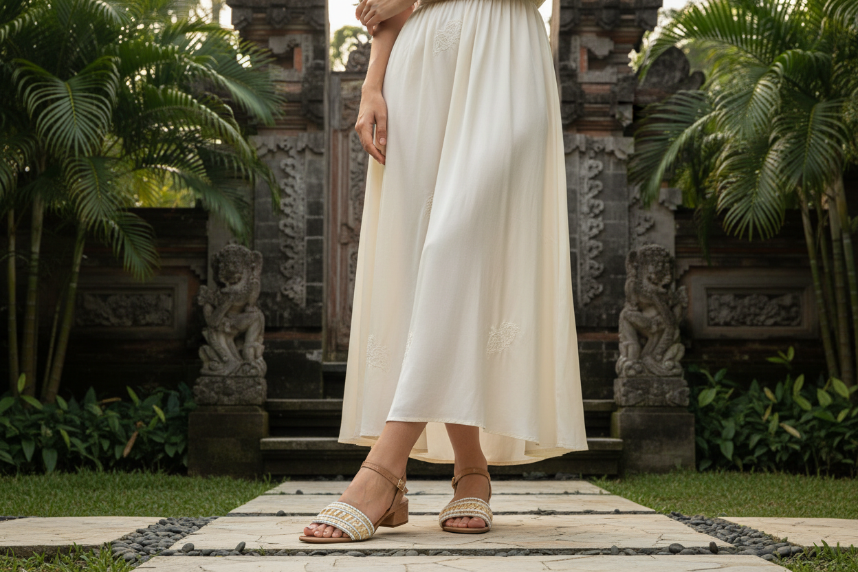 Beira Rio 8374.106-1352 Women Fashion Low Heel Summer Sandal Comfort in Natural Caramel