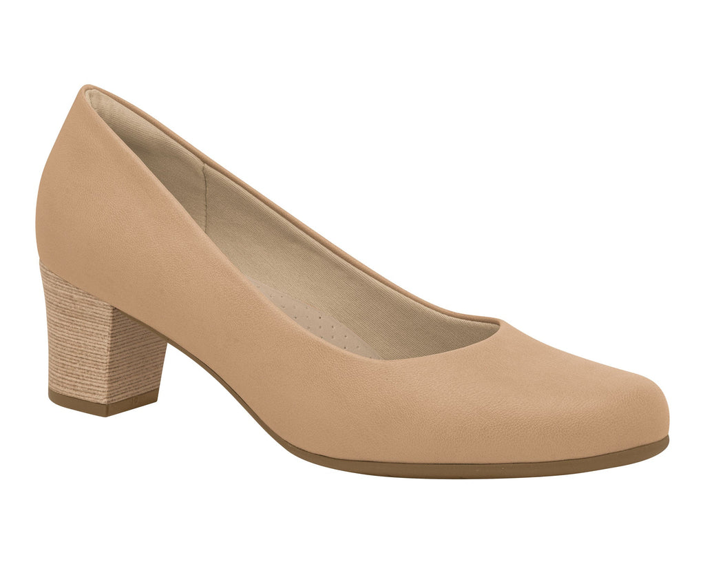 Piccadilly Ref: 110072 Court Shoe Mid Heel in Nude Skin Color
