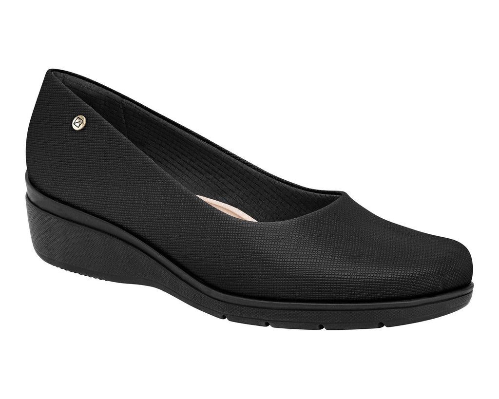 Piccadilly Ref: 117115-8 Business Shoe Black with Mid Wedge - The Ultimate Blend of Elegance and Comfort for Your Professional Wardrobe