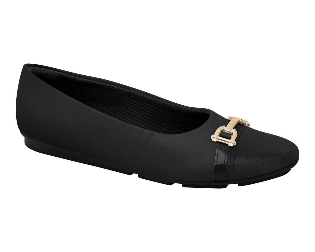 Black Elegance: Piccadilly Ref: 122005 Flat Shoe Heel – Chic & Comfortable, ETA Nov 2023