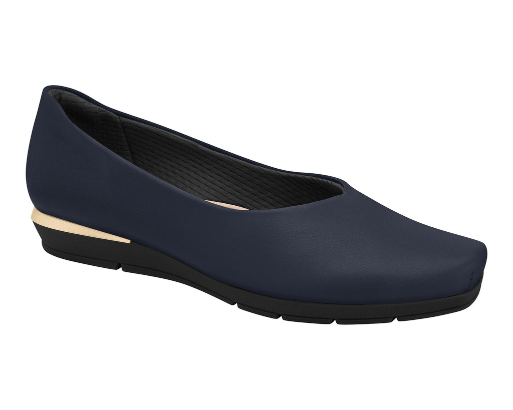 Title: Refined Elegance: Piccadilly Maxitherapy Business Wedge Shoe - Navy Ref: 147191-033