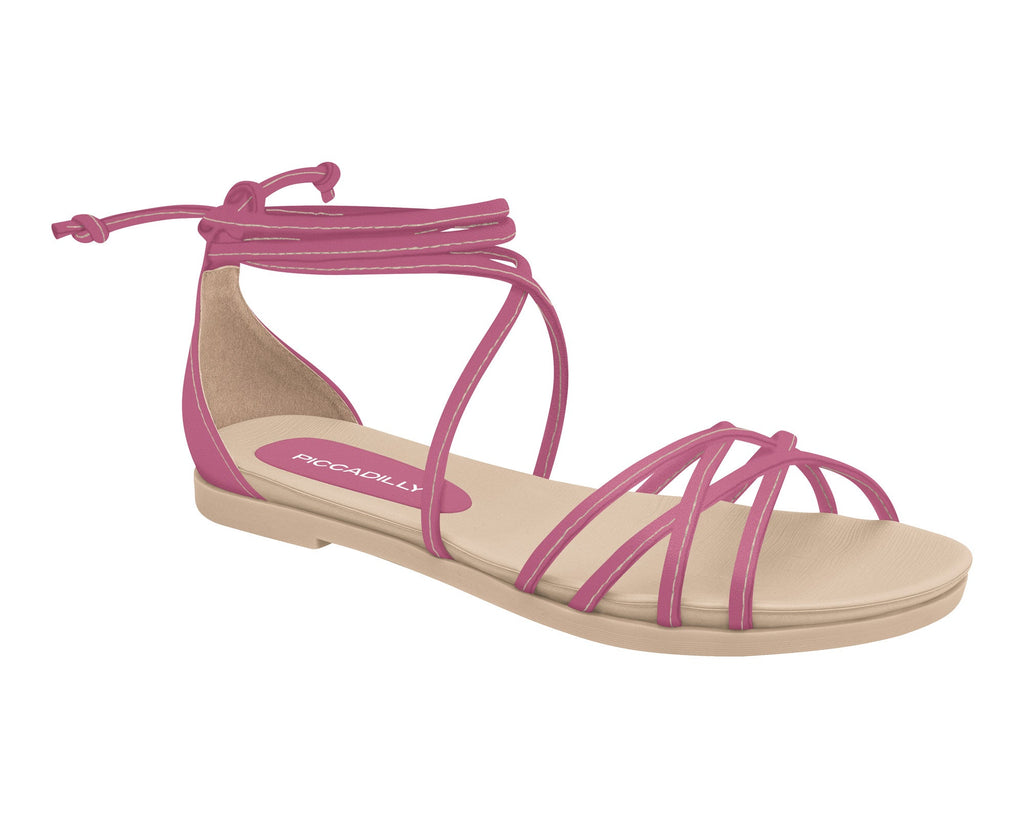 Piccadilly Brazilian Comfort Chic: 418060 Lace Ups: Elevate Your Style with Versatile Sandal Lacing
