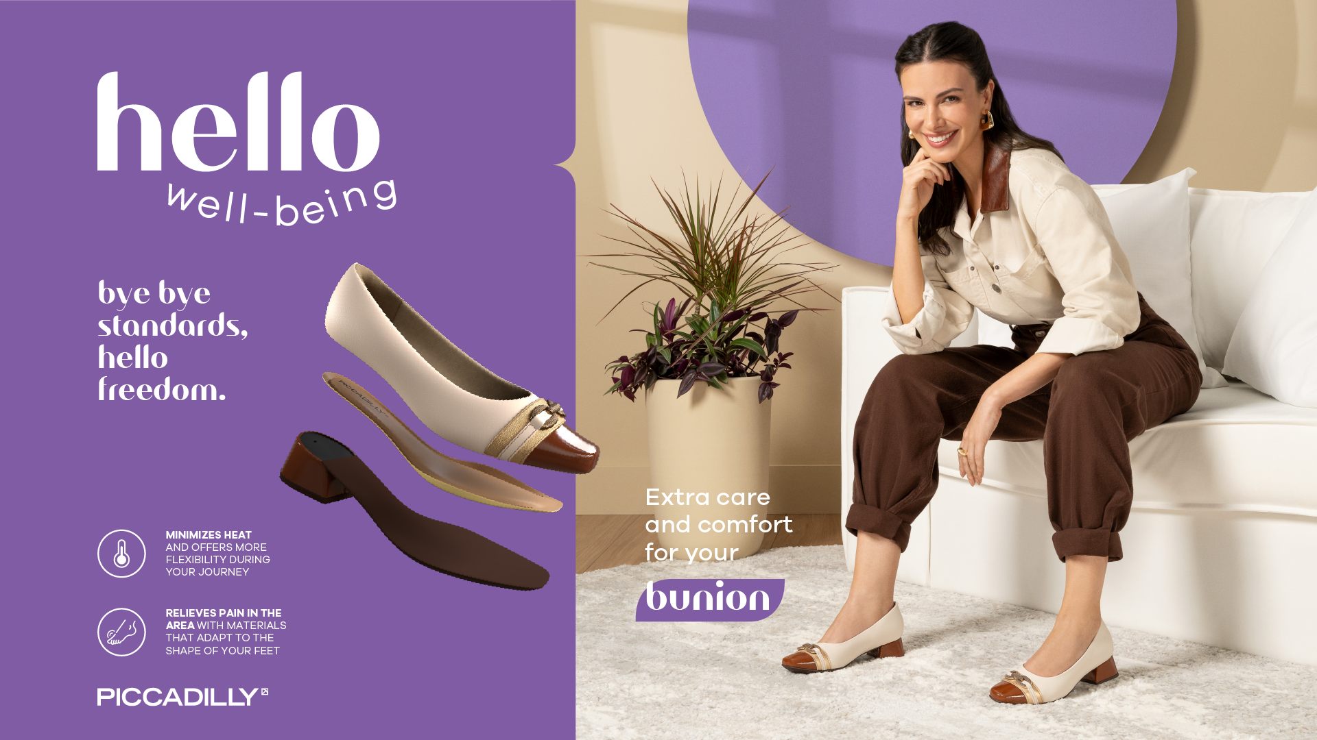 Soft and stretchy sandals for women with bunions featuring bunion-friendly cushioning