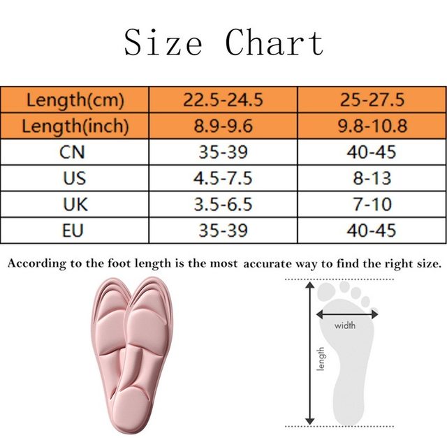 Black Non-Slip Fashion Insoles for Women: 1 Pair of Comfortable and Breathable Inserts