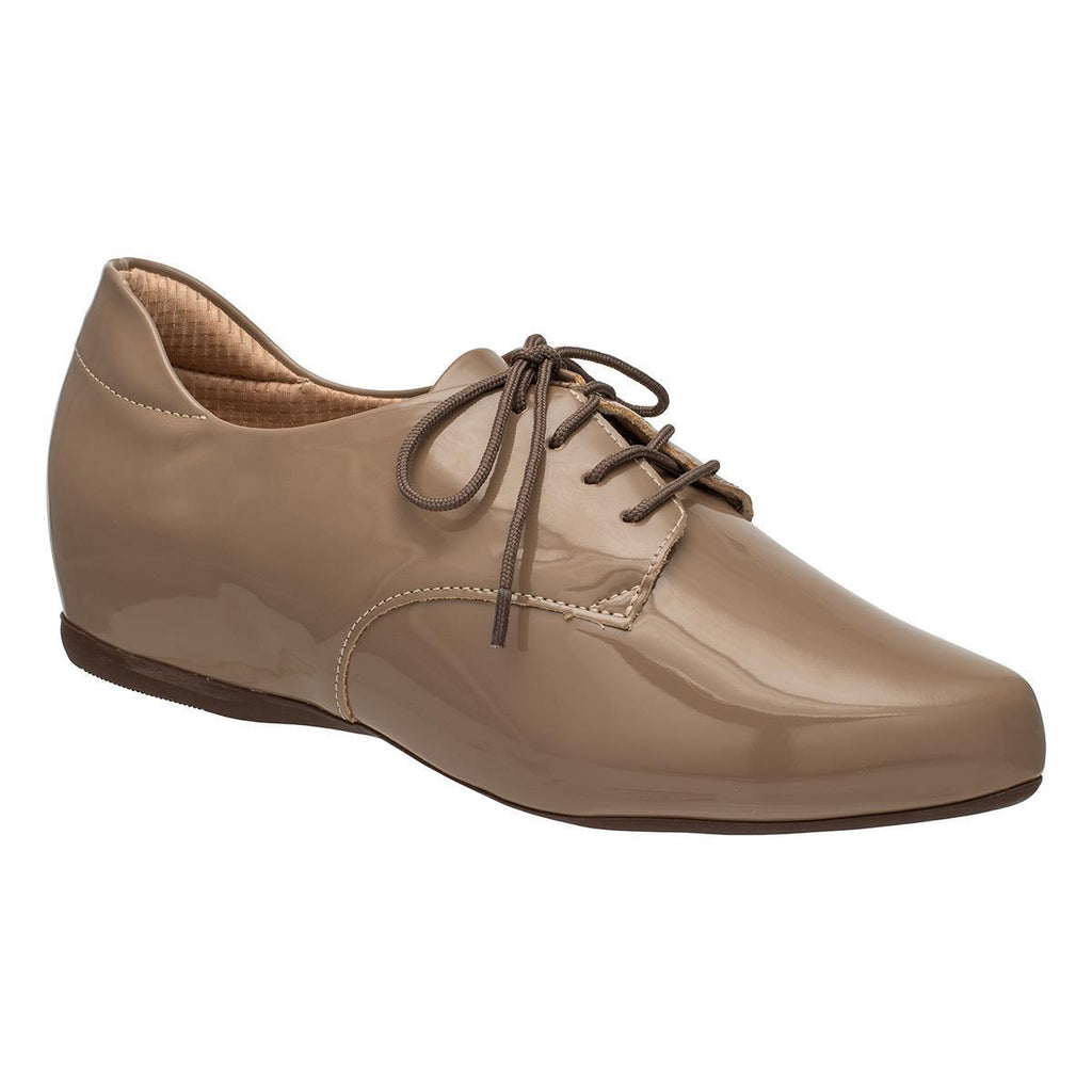 Piccadilly Ref 252012 Women Moccasin Oxford Taupe Painted