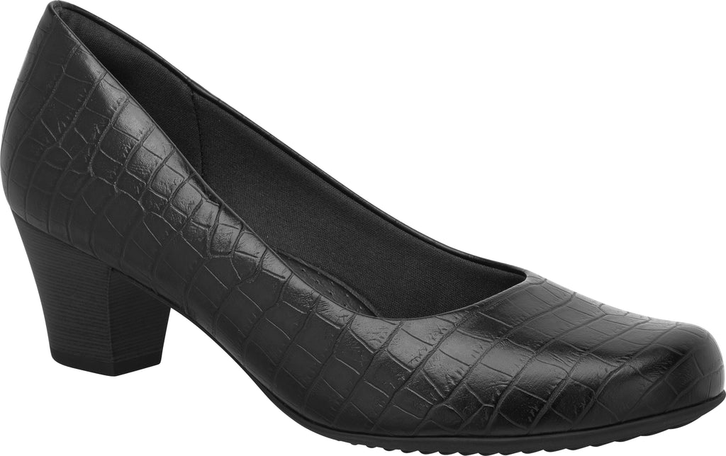 Ref: 110072-1121 Women Business Shoe Medium Heel Round Toe Uniform