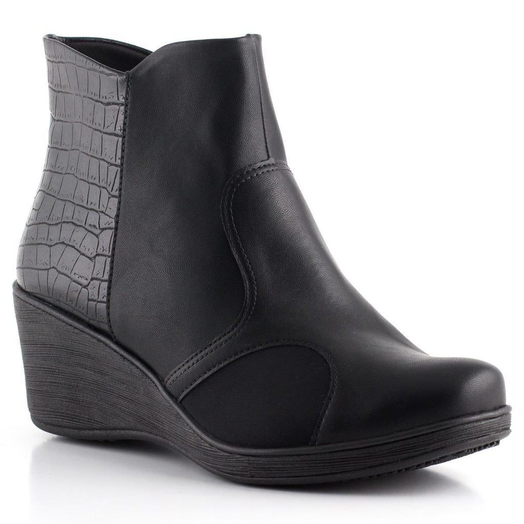 Piccadilly Ref: 180168 Women Fashion Maxitherapy Innovative Ankle Boot Med Heel