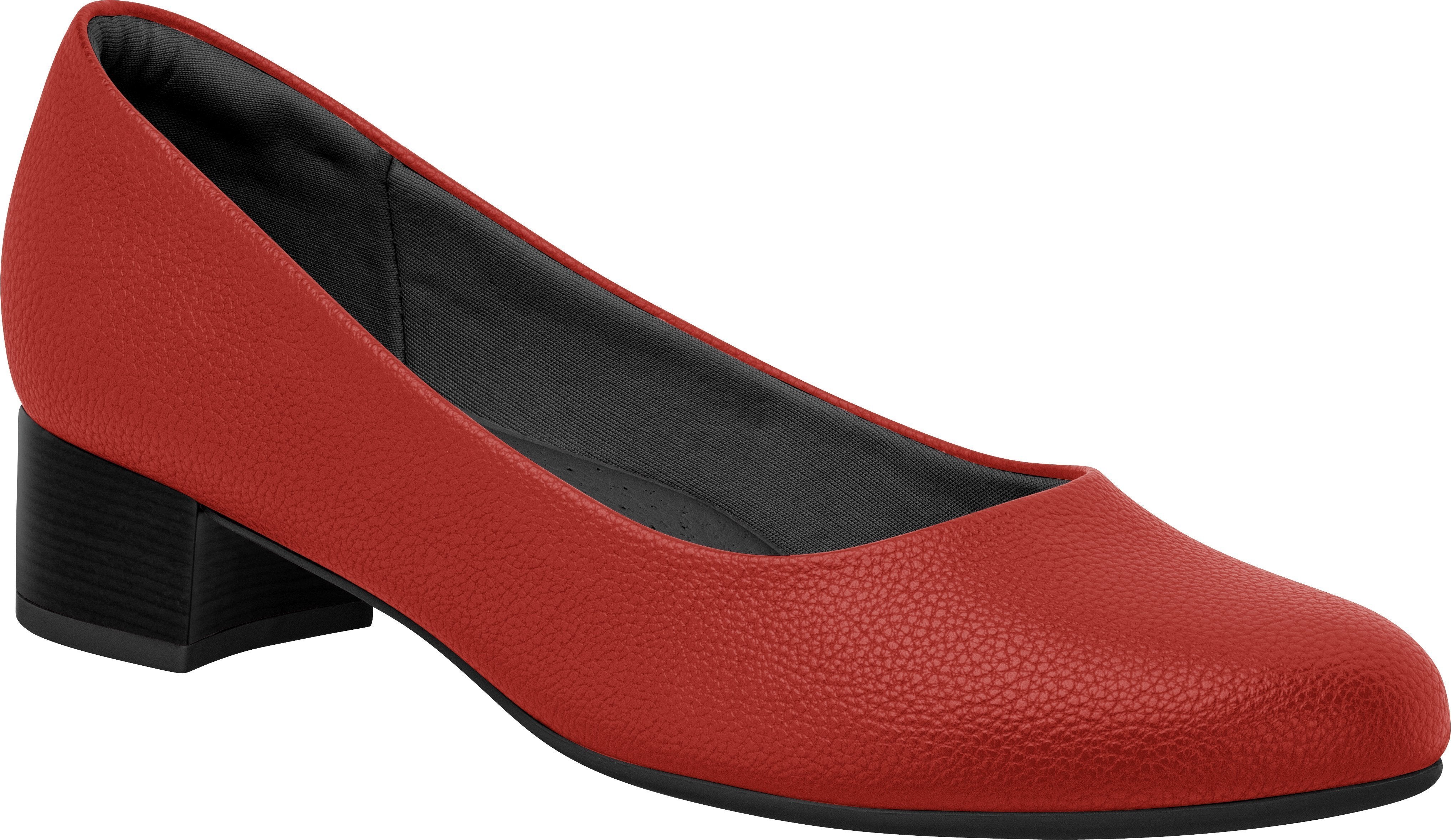 Red cabin crew shoes hotsell