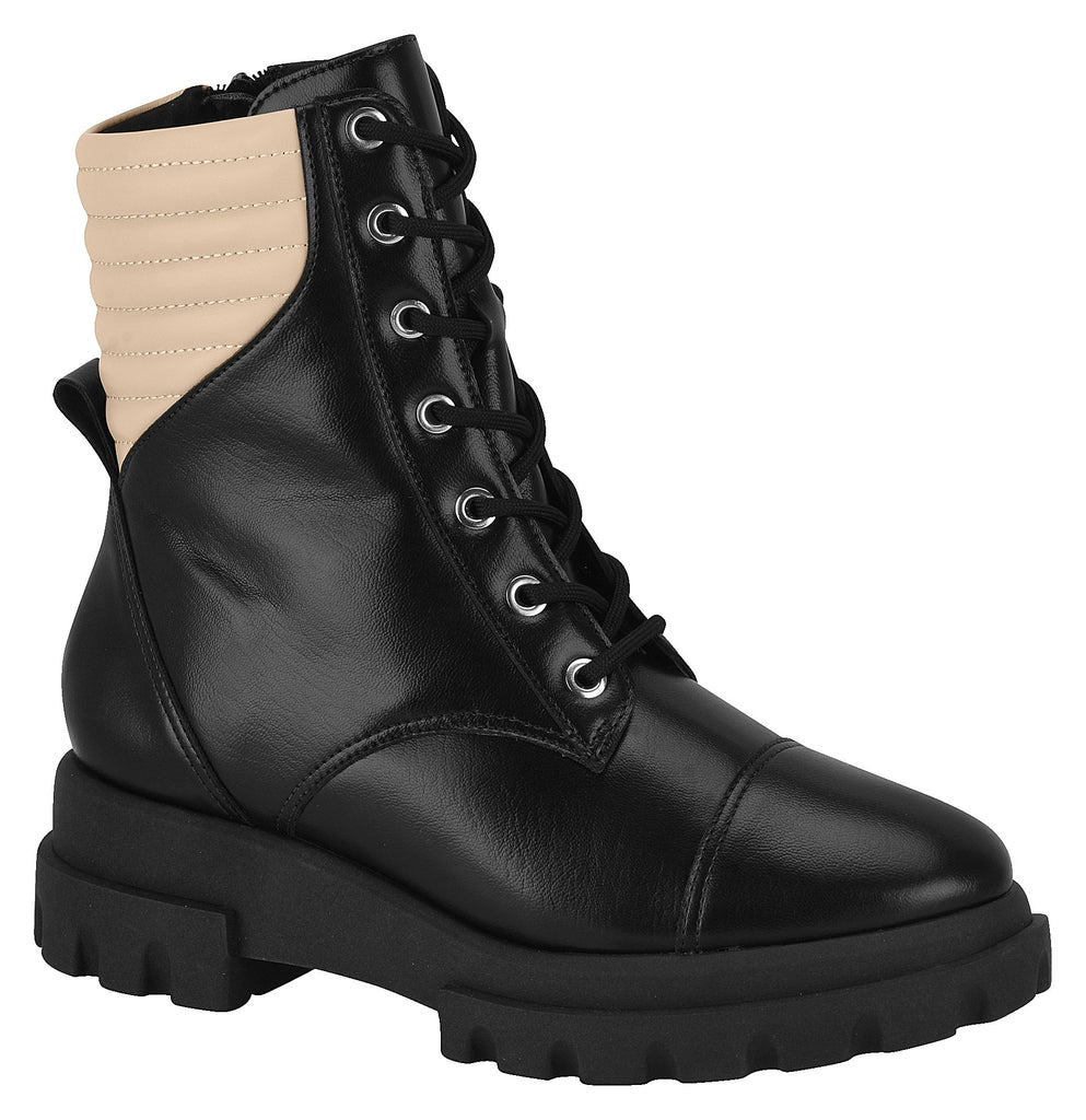 Vizzano Ref 3075.102 Women Fashion Style Ankle Boot in Black Beige