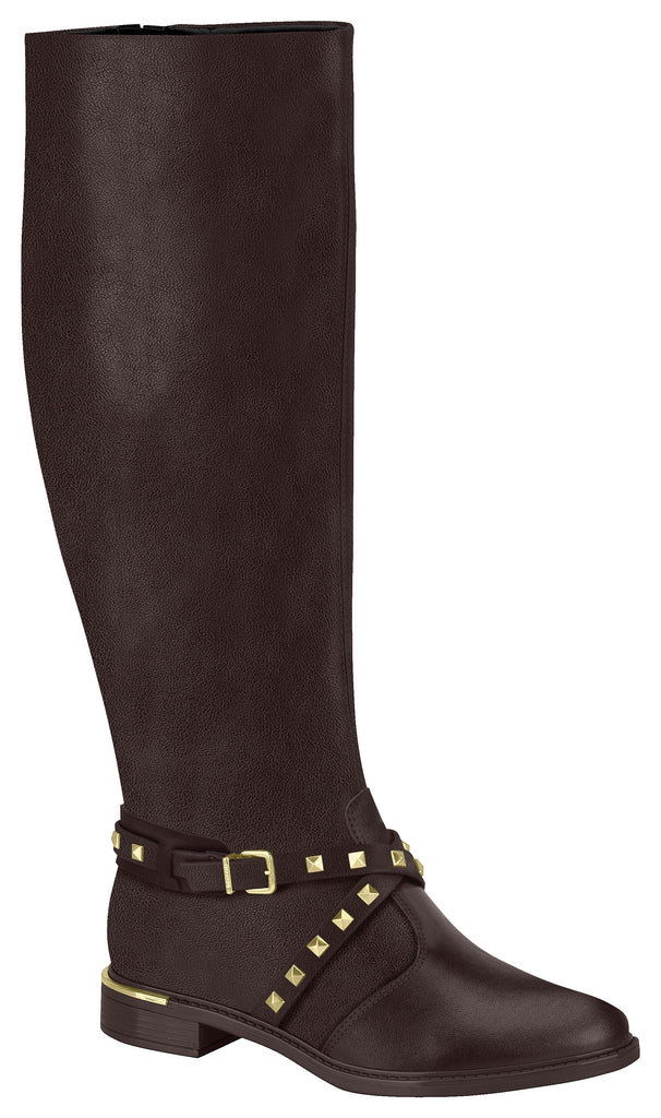 Vizzano Ref 3077.104 Women Fashion Comfy Long Boot in Coffee