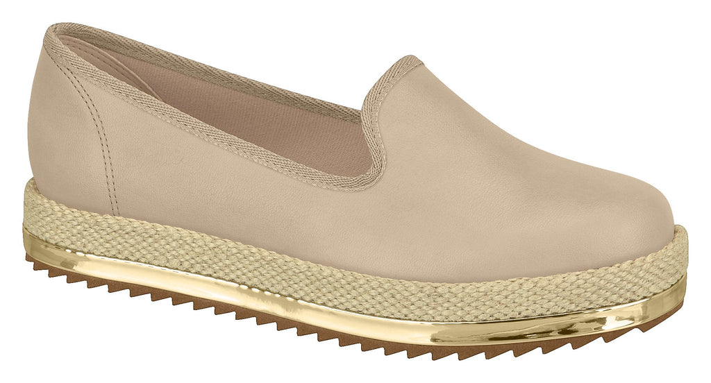 Beira Rio 4196.600 Women Fashion Loafer in Nude
