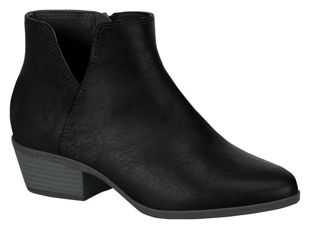 Moleca 5326.105 Women Fashion Comfortable Ankle Boot in Low Heel Black