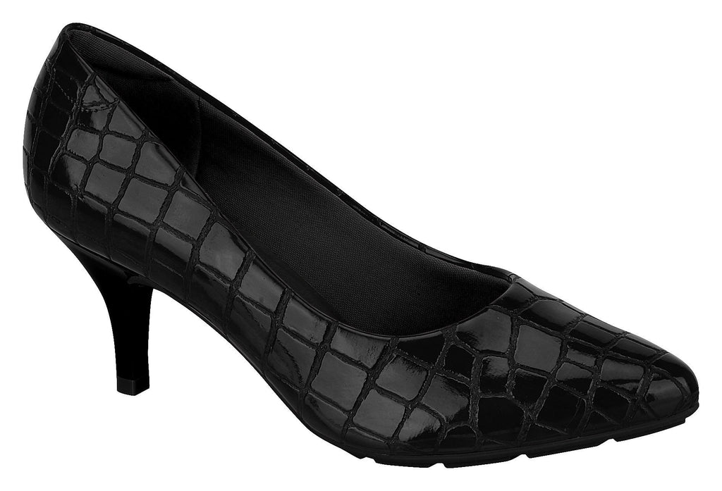 Modare 7013.600-1240 Women Fashion Business Classic Scarpin Shoes in Croco Black