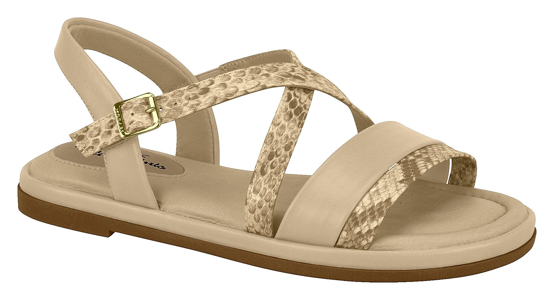 Modare 7139.104 Women Flat Fashion Sandal Travel Casual Shoe in Multi Beige