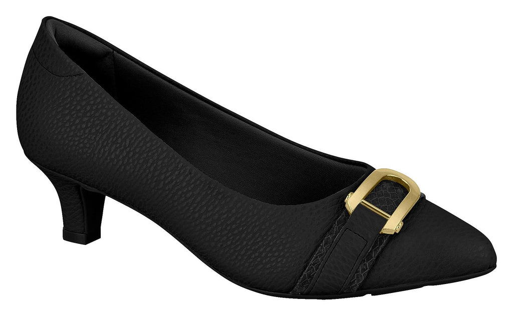 Modare 7314.104 Women Fashion Comfortable Business Shoe Mid Heel in Black