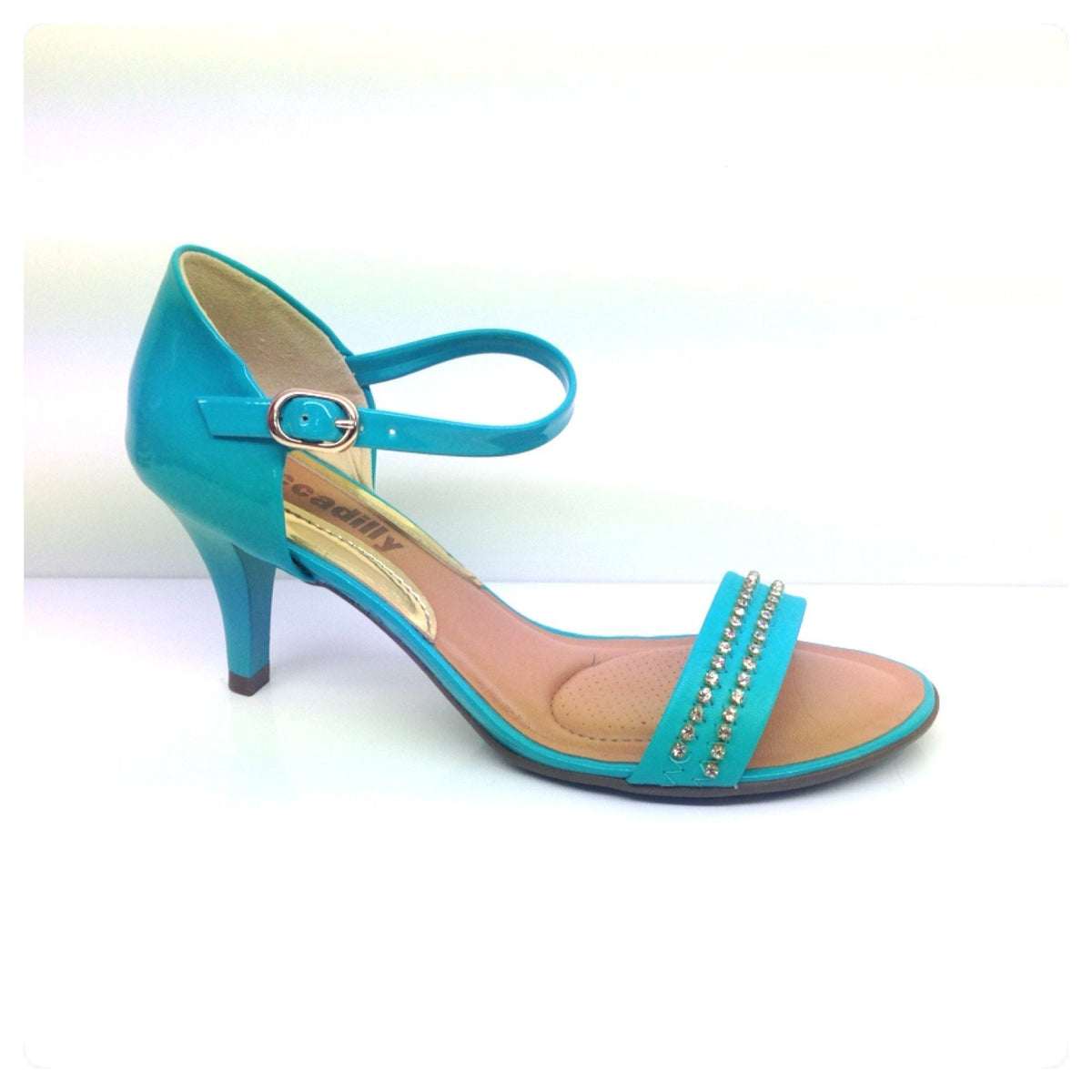 The Forget Me Knot Crew Vintage 1950s Electric Turquoise Patent Leather  Stilettos Heels Shoes Pumps Rare 8AA - Etsy