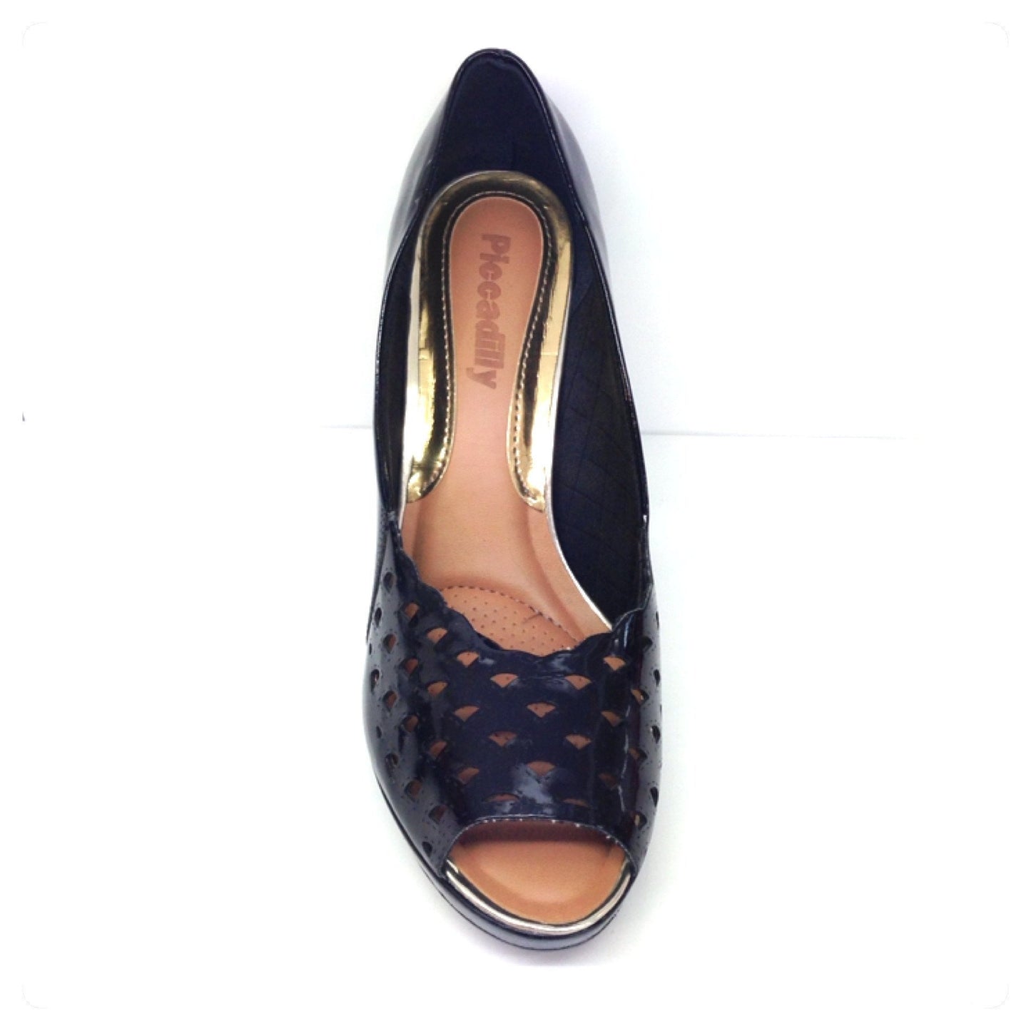 Piccadilly 841016-355 Women Fashion Shoe Painted Black